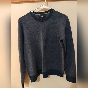 Banana Republic Italian Merino Wool Crewneck Sweater Men’s Large Navy Blue